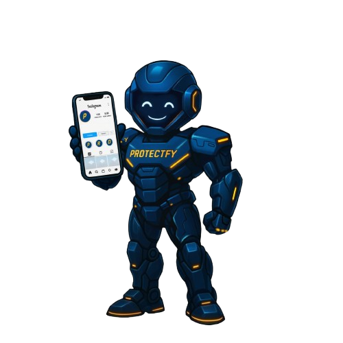 Protectfy Robot Mascot